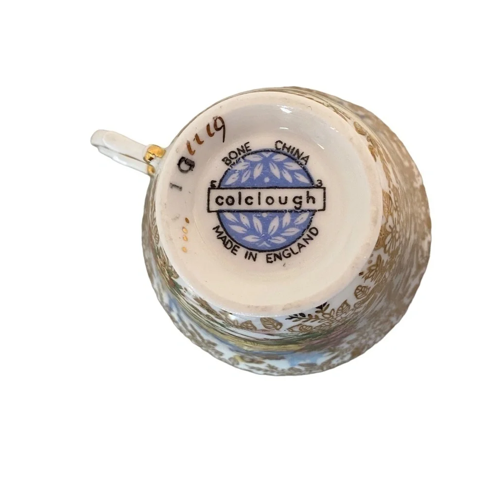 Vintage Colclough Bone China Teacup and Saucer, Pattern 6780 - Picture 13 of 13